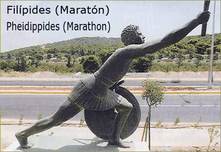 Filípides - Maratón