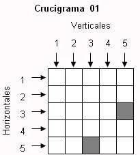 Crucigrama 01 crucigrama 01